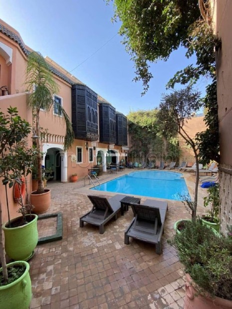 Vente riad maison d'hôte titré avec piscine à médina marrakech - Vente Immobilier - Marrakech - photo 1
