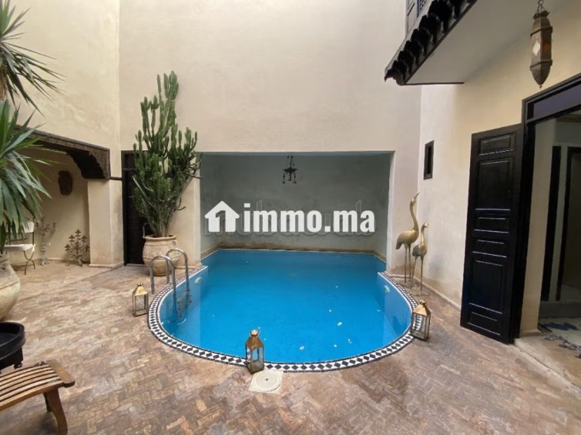 Vente riad maison d'hôte titré avec piscine à médina marrakech - Vente Immobilier - Marrakech - photo 2