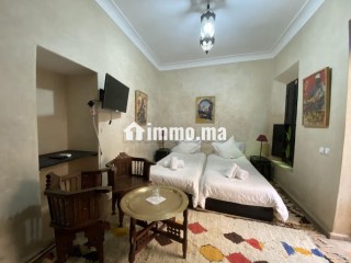 Vente riad maison d'hôte titré avec piscine à médina marrakech - Maison à vendre - Marrakech