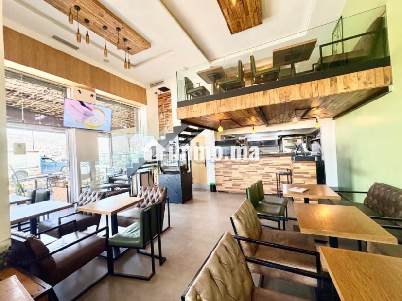 Murs commerciaux café restaurant à Hay Mohammadi, Surface totale 203 m² - Vente Immobilier - Agadir - photo 1