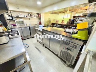 Murs commerciaux café restaurant à Hay Mohammadi, Surface totale 203 m² - Local commercial à vendre - Agadir