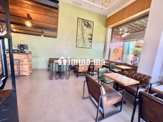 Murs commerciaux café restaurant à Hay Mohammadi, Surface totale 203 m² - Local commercial à vendre - Agadir