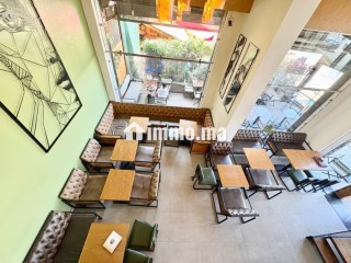Murs commerciaux café restaurant à Hay Mohammadi, Surface totale 203 m² - Local commercial à vendre - Agadir