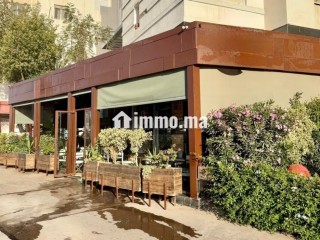 Murs commerciaux café restaurant à Hay Mohammadi, Surface totale 203 m² - Local commercial à vendre - Agadir