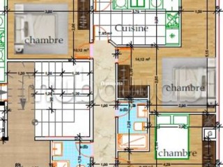 Terrain habitation temara r4 - Appartement à vendre - Temara