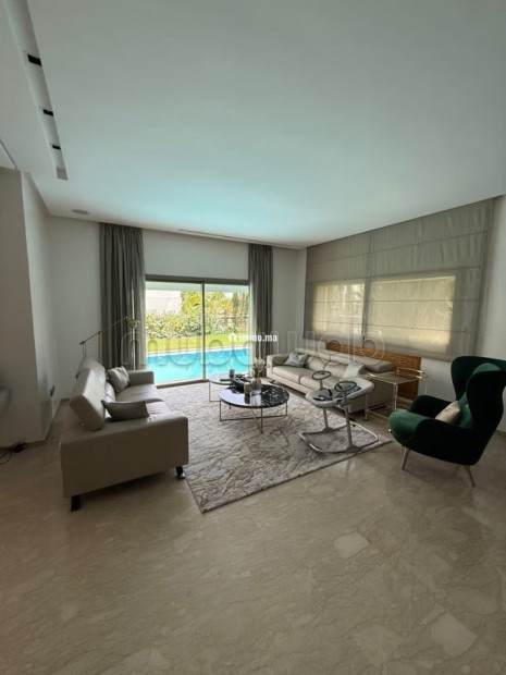 Villa meublé / vide à louer à souissi rabat - Location Immobilier - Rabat - photo 2