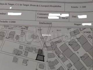 Terrain pour villa 2 façades - Villa à vendre - Tanger
