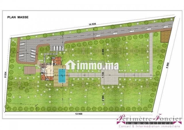 Tnine Chtouka beau terrain à vendre 10000m² - Vente Immobilier - Casablanca - photo 2